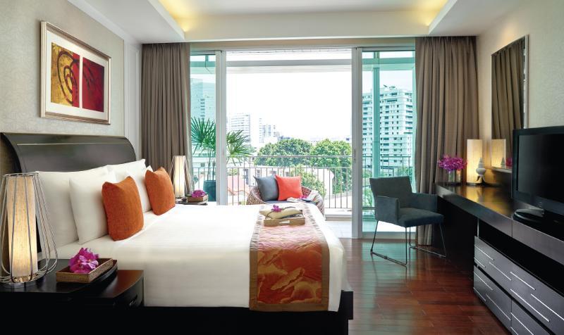 Dusit Suites Hotel Ratchadamri, Bangkok Buitenkant foto Deluxe Room